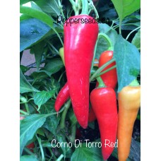 Corno Di Torro Red Pepper Seeds 