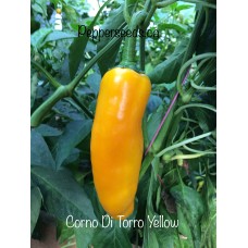 Corno Di Torro Yellow Pepper Seeds