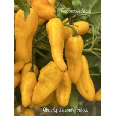 Ghostly jalapeño Yellow Pepper Seeds Ghostly jalapeño Yellow Pepper Seeds